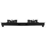 Faber 70 cm 2 Burner Cooktop with Brass Burners, Auto Ignition & Flame Failure Device - COOKTOP BLOSSOM 2BB BK CI AI