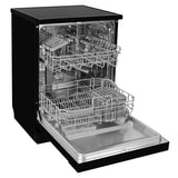 Faber 14 Place Settings Freestanding Dishwasher with 7 Washing Programs, Half Load, Child Lock, Natural Drying & Salt and Rinse Aid Indicators, Black – FFSD 7PR 14S BK