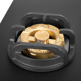 Faber 78 cm 3 Burner Built-in Gas Hob with Brass Burners, Auto Ignition & Flame Failure Device – Hob Verona HD783 CI FFD AI