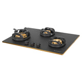 Faber 72 cm 3 Burner Built-in Gas Hob with Brass Burners, Auto Ignition & Flame Failure Device – Hob Verona HD723 CI FFD AI