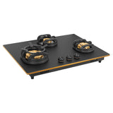 Faber 72 cm 3 Burner Built-in Gas Hob with Brass Burners, Auto Ignition & Flame Failure Device – Hob Verona HD723 CI FFD AI