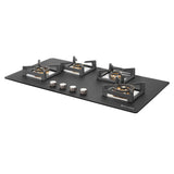 Faber 90 cm 4 Burner Built-in Gas Hob with Full Brass Burners, Auto Ignition & Flame Failure Device – HOB BELLA HT 904 BR AI FFD