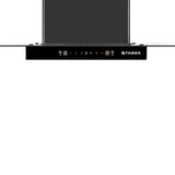 Faber Ignis IN XL 90 cm Filterless Auto-Clean Kitchen Chimney with 1500 m³/hr Suction, Heat Auto Clean, Touch & Gesture Control, Black – HOOD IGNIS IN XL HC SC FL BK 90