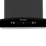 Faber 75 cm Auto-Clean Filterless Kitchen Chimney with 1400 m³/hr Suction, Touch & Gesture Control & Heat Auto-Clean – HOOD SUNNY RC IN HC SC FL LG 75