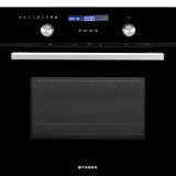 Faber 75 L Built-In Convection Oven with 9 Cooking Functions, 3D Hot Air Circulation & Full Black Glass Finish – FBIO 75L 9F BK