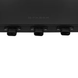 Faber 77 cm 3 Burner Gas Cooktop with Brass Burners, Auto Ignition & Matt Finish – COOKTOP BLOSSOM 3BB BK CI AI