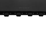 Faber Blossom 4 Burner Manual Ignition Gas Cooktop with 1 Jumbo, 2 Medium & 1 Small Burner, MS Diamond-Coated Pan Support, Matt Finish – COOKTOP BLOSSOM 4BB BK CI