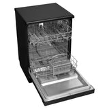 Faber 12 Place Settings Freestanding Dishwasher with 6 Wash Programs, Half Load & LED Display - FFSD 6PR 12S Neo BK