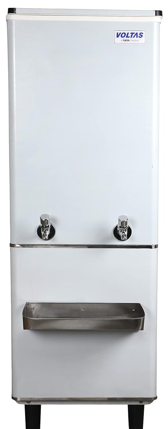 Voltas Steel Normal And Cold Water Cooler, WC FS 40/80 NP , Storage Capacity -80 Liters, Cooling Capacity- 40 Liters, White