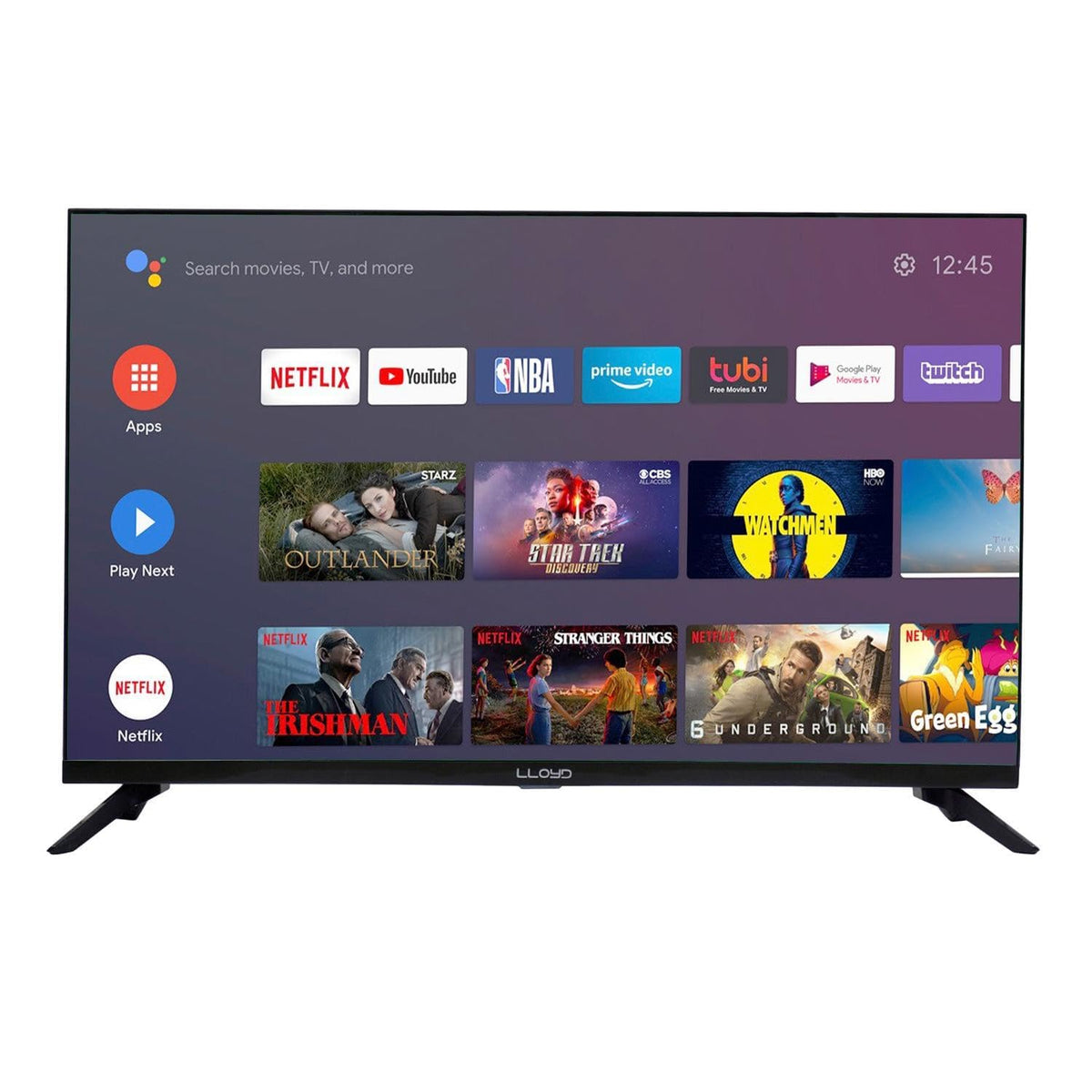 Lloyd 80cm (32 Inches) HD Ready Smart WebOS LED TV Dolby Audio | WCG Vision Pro | AI Quad Core Processor (32WS501G Black)