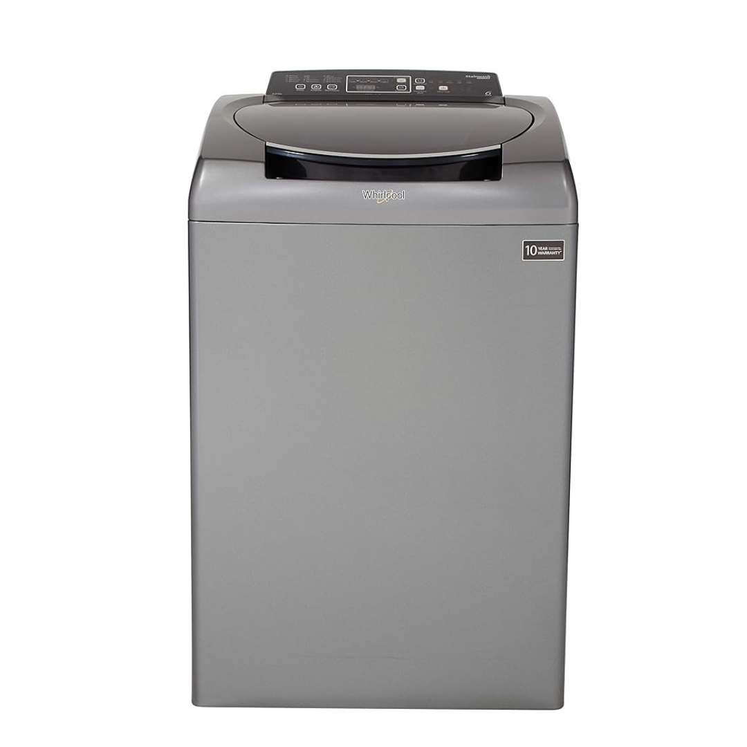 Whirlpool 8 Kg Fully-Automatic Top Loading Washing Machine with In-Built Heater (WP WM ST WASH PROH 8.KG GREY 10 MW 31635)