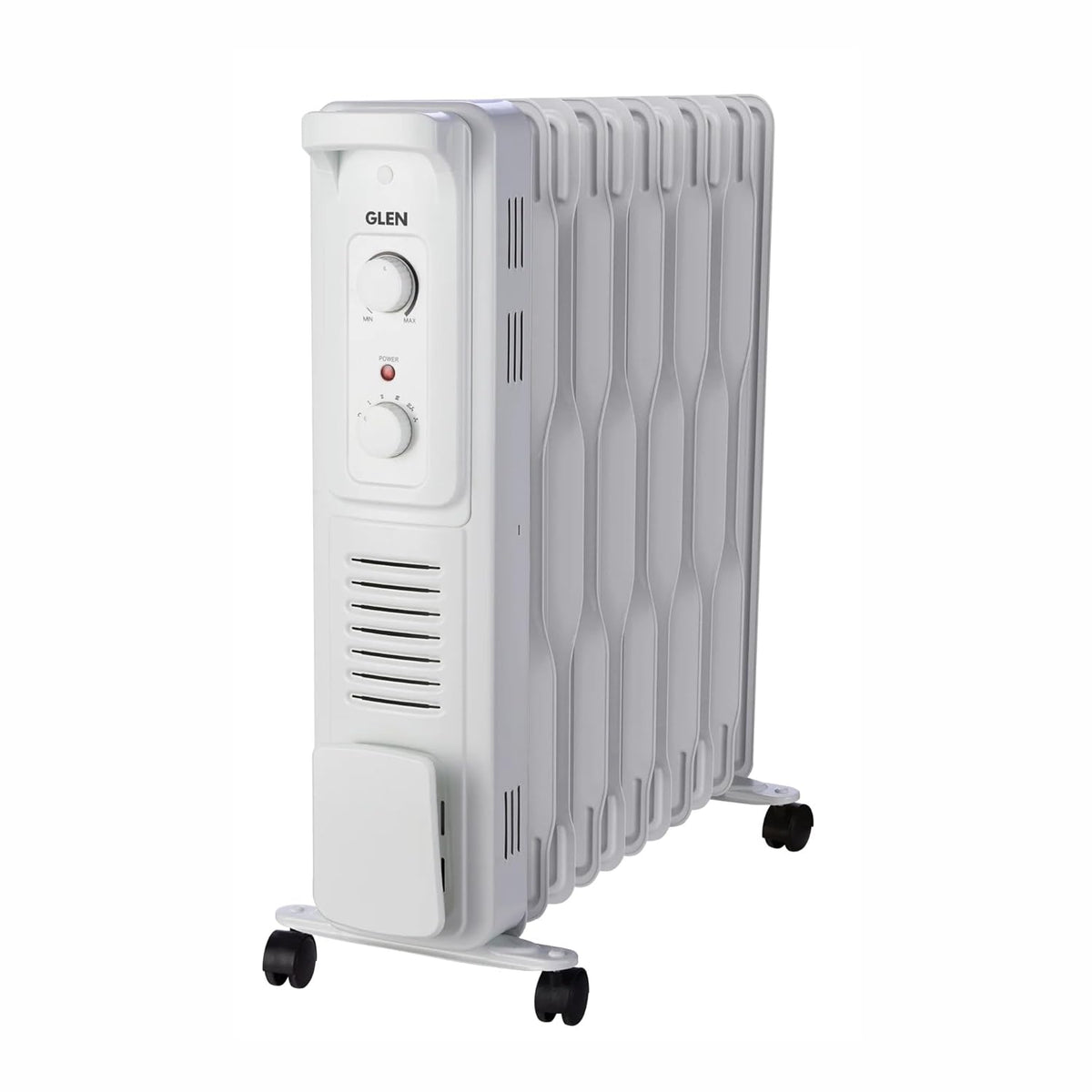 Glen Electric Oil Filled Radiator Room Heater (OFR) With 13 Fin 2900 Watt, With PTC Fan ISI certified (HA 7012 OR 13)