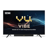 Vu 164cm (65 inches) Vibe Series QLED 4K Google TV 65VIBE24 (Black)