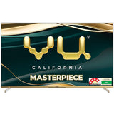 Vu 164cm (65 inches) Masterpiece Frame Series 4K QLED TV 65MASTERPIECE (Armani Gold)