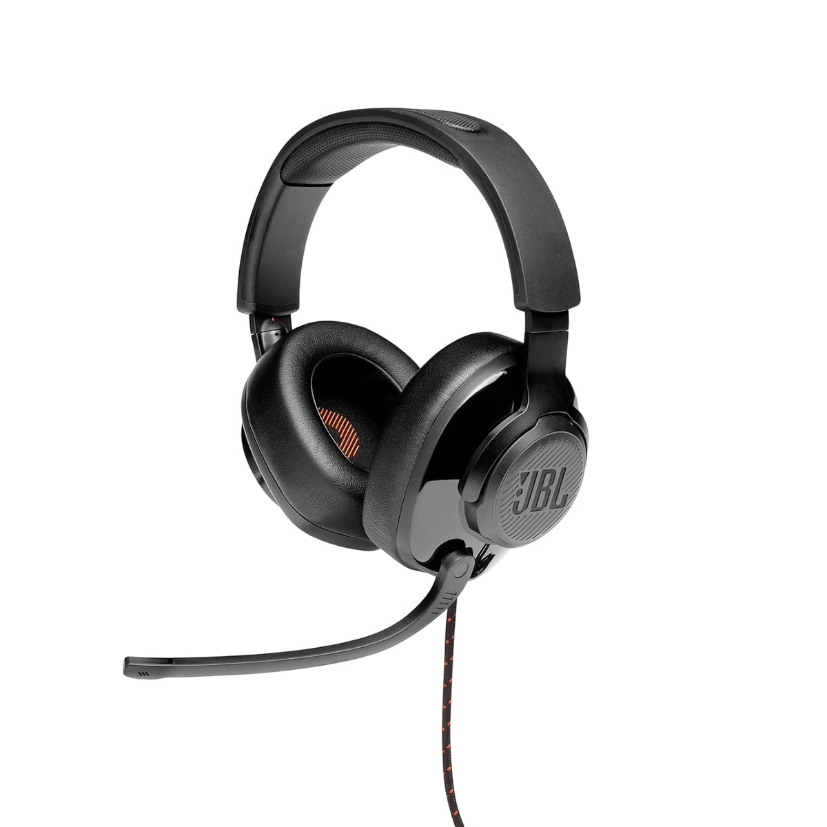 JBL Quantum Wired Over Ear Headphones with Mic (Black)