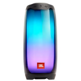 JBL Pulse 4 Waterproof Portable Bluetooth Speaker with Light Show - Black