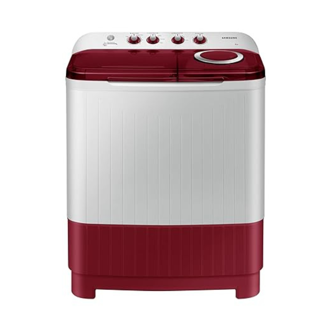 Samsung 8 kg, 5 star, Semi-Automatic Top Load Washing Machine (WT80C4000RR/TL, Air Turbo Drying, LIGHT GRAY,)