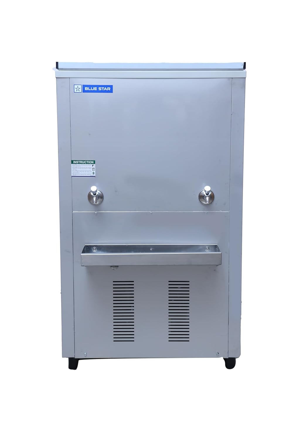 Blue Star Water Cooler SWC60120SS 120 Liter Double Tap Stainless Steel Body