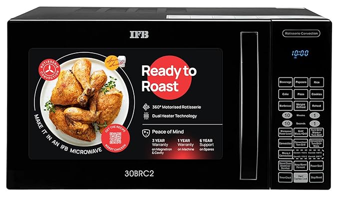 IFB 30 L Convection Microwave Oven (30BRC2, Black) Standard