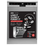 IFB Neptune VX Fully Electronic Dishwasher (12 Place Settings, Dark Silver)