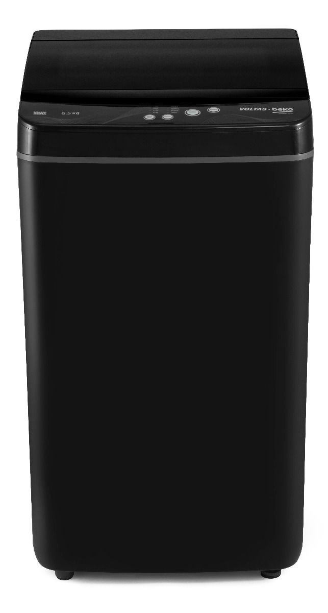 Voltas Beko WTL6504UEA/BPBPOF 6.5 kg Fully Automatic Top Load Washing Machine(Black)