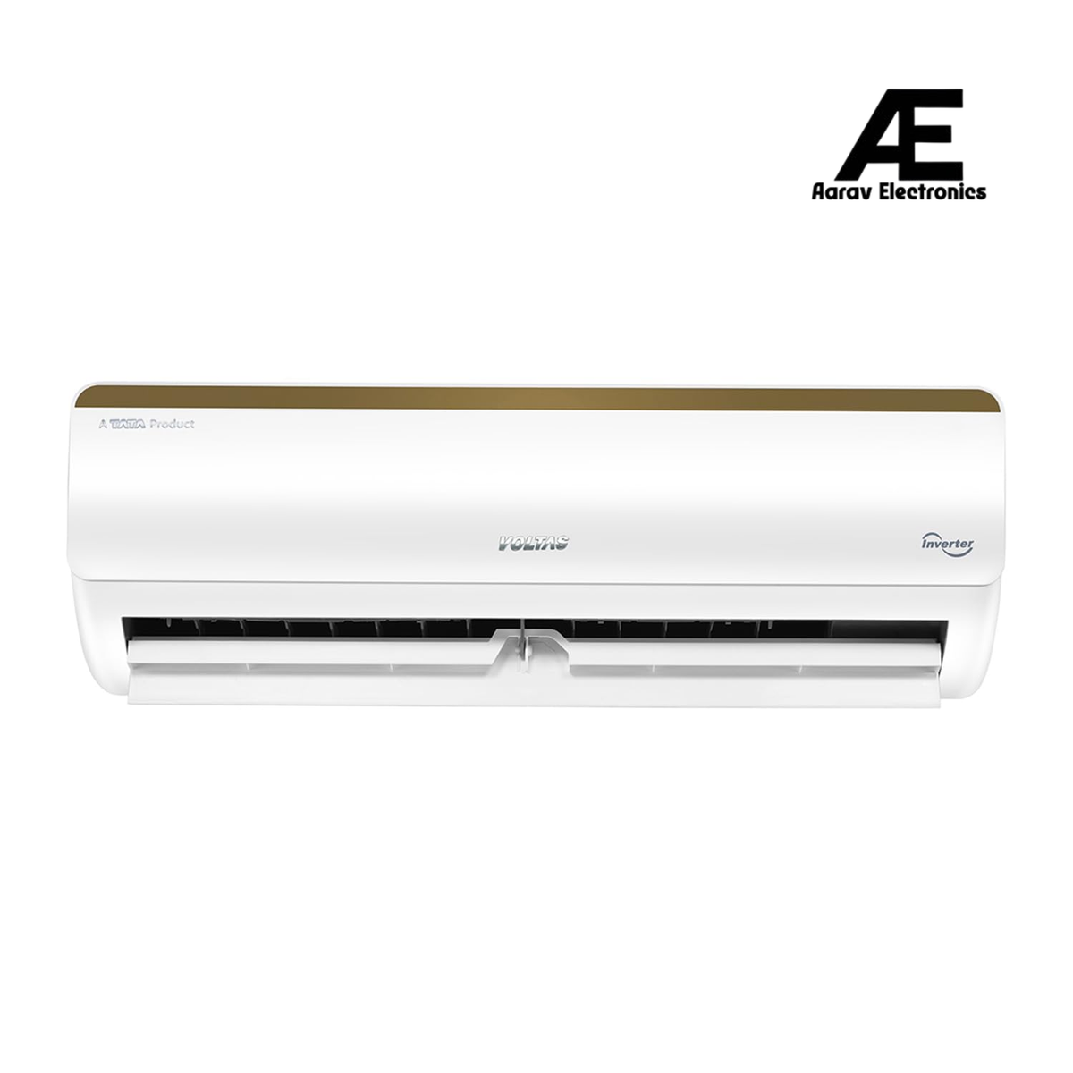 Voltas 1 Ton, 5 Star Inverter Smart Air Split AC (Copper, IoT Enabled, 5-in-1 Adjustable Mode, Anti-Dust Filter, 125V Vertis Smart Elite Gold, White)