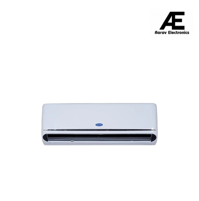 Carrier 12K Indus CX 1.0 Ton 3 Star Split AC (Copper Condenser, CAS12IN3R31F0, White)