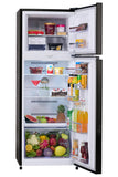 Voltas Beko 283 L Frost Free Double Door 2 Star Refrigerator (Wooden Black, RFF334C / 2WPV100RXBD)