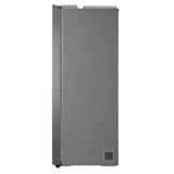 LG 688 L Frost Free Smart Inverter Side-by-Side Refrigerator (GC-B257KQDV, Dark Graphite Steel | Multi Digital Sensors and Express Freezing)