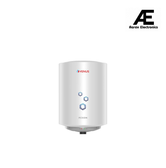 Venus Pexon 15L Storage Water Heater (704251) – White, 4 Star Rated, Hard Water Compatible, Permacoat Inner Tank