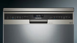 Siemens iQ700 15 Place Settings Free-Standing Dishwasher 60 cm Silver Inox with Zeolith Drying, Home Connect and varioSpeed Plus - SN27ZI00VI