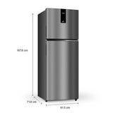 Whirlpool IntelliFresh 308L 2 Star Inverter Frost Free Double Door Refrigerator with Multi Air Flow, Toughened Glass Shelves & Stabilizer-Free Operation, Alpha Steel – IF INV ELT DF355 ALPHA STEEL(2S)-Y (22408)