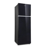 Whirlpool NEO 235L 2 Star Frost Free Double Door Glass Finish Refrigerator with Inverter Compressor, Multi Air Flow, Toughened Glass Shelves & Stabilizer-Free Operation, Crystal Black – NEO 278GD PRM CRYSTAL BLACK(2S)-Y (22328)