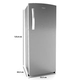 Whirlpool Icemagic Pro 192L 5 Star Direct Cool Single Door Refrigerator, Cool Illusia-Y, Intellisense Inverter Technology, Toughened Glass Shelves – 215 IMPRO PRM 5S INV COOL ILLUSIA-Y (73668)