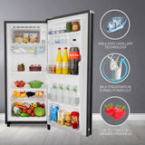 Whirlpool 192L 3 Star Direct Cool Single Door Refrigerator with Icemagic Pro, Glass Finish, Crystal Black-Y – 215 IMPRO GD PRM 3S CRYSTAL BLACK-Y (73643)