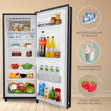 Whirlpool Icemagic Pro 207L 3 Star Glass Finish Direct Cool Single Door Refrigerator, Gold Dust-Y, Intellisense Inverter Technology, Toughened Glass Shelves – 230 IMPRO GD PRM 3S GOLD DUST-Y (73706)