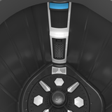 Whirlpool ACE XL 12kg 5 Star Semi Automatic Top Load Washing Machine with Dynamix Detergent Dispenser, 3D Turbo Impeller, 3D Lint Filter & Hard Water Wash, Graphite Grey – ACE XL 12 DMIX (30349)