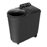 Whirlpool ACE Turbo Dry Xtraa 8.5kg 5 Star Semi Automatic Top Load Washing Machine with Turbo Dry Technology, Super Soak, 3D Turbo Impeller & 1400 RPM, Grey Dazzle – ACE 8.5 TRB DRY XTRAA GREY DZL (30352)