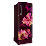 Whirlpool Icemagic Pro 207L 3 Star Direct Cool Single Door Refrigerator with Base Drawer, Wine Silk-Y, IntelliSense Inverter Technology, MicroBlock Technology – 230 IMPRO ROY 3S WINE SILK-Y (73736)