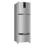 Whirlpool Protton 237L 4 Star Inverter Frost Free 3-Door Refrigerator with Advanced Cooling, Toughened Glass Shelves & Alpha Steel Finish – PRONXT INV DF285 3D PRM ALPHA STL(4S)-Y (22359)