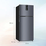 Whirlpool IntelliFresh 467L 1 Star Inverter Convertible Frost Free Double Door Refrigerator with 5-in-1 Convertible Modes, Sealfresh Technology & Microblock Technology, Steel Onyx – IF INV CNV 515 STEEL ONYX(1S)-Y (22449)
