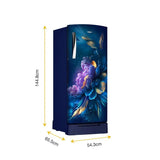Whirlpool Icemagic Pro 207L 3 Star Direct Cool Single Door Refrigerator with Base Drawer, Sapphire Infinity-Y, Intellisense Inverter Technology, MicroBlock Technology – 230 IMPRO ROY 3S SAPPHIRE INFINITY-Y (73733)