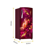 Whirlpool Icemagic Pro 192L 3 Star Direct Cool Single Door Refrigerator, Wine Infinity-Y, Insulated Capillary Technology, Toughened Glass Shelves – 215 IMPRO PRM 3S WINE INFINITY-Y (73664)