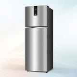 Whirlpool IntelliFresh 308L 2 Star Inverter Frost Free Double Door Refrigerator with Multi Air Flow, Toughened Glass Shelves & Stabilizer-Free Operation, Titan Steel – IF INV ELT DF355 TITAN STEEL(2S)-Y (22407)