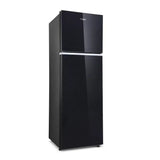 Whirlpool IntelliFresh 259L 2 Star Inverter Frost Free Double Door Refrigerator with Multi Air Flow, Toughened Glass Shelves & Stabilizer-Free Operation, Crystal Black – IF INV ELT 305GD CRYSTAL BLACK(2S)-Y (22381)