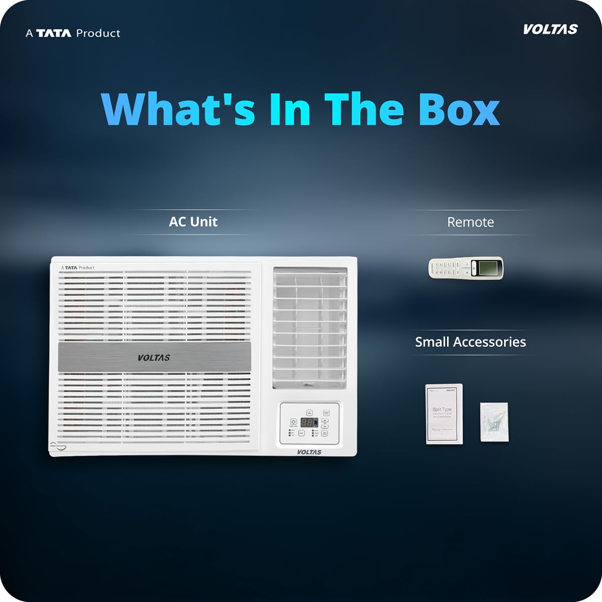 Fixed Speed Ac Voltas 1.5 ton 2 Star Fixed Speed Window AC (Copper, Anti Dust Filter ...