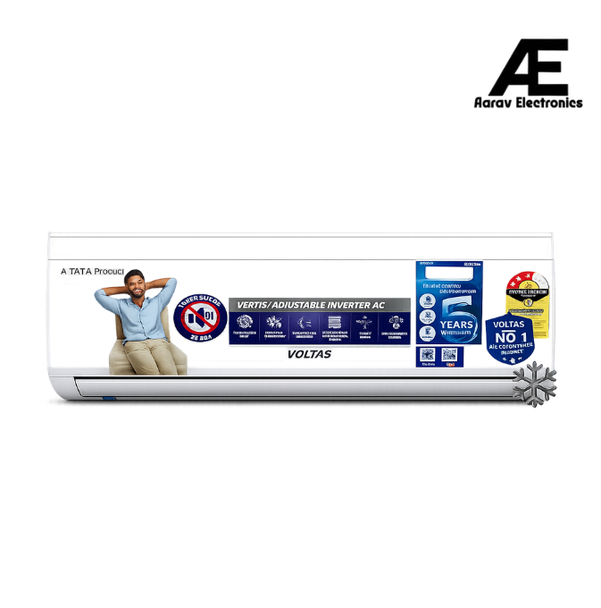 Voltas 183 INV VERTIS ELAN(S) 1.5 Ton 3 Star Inverter Split AC (2026 Series)