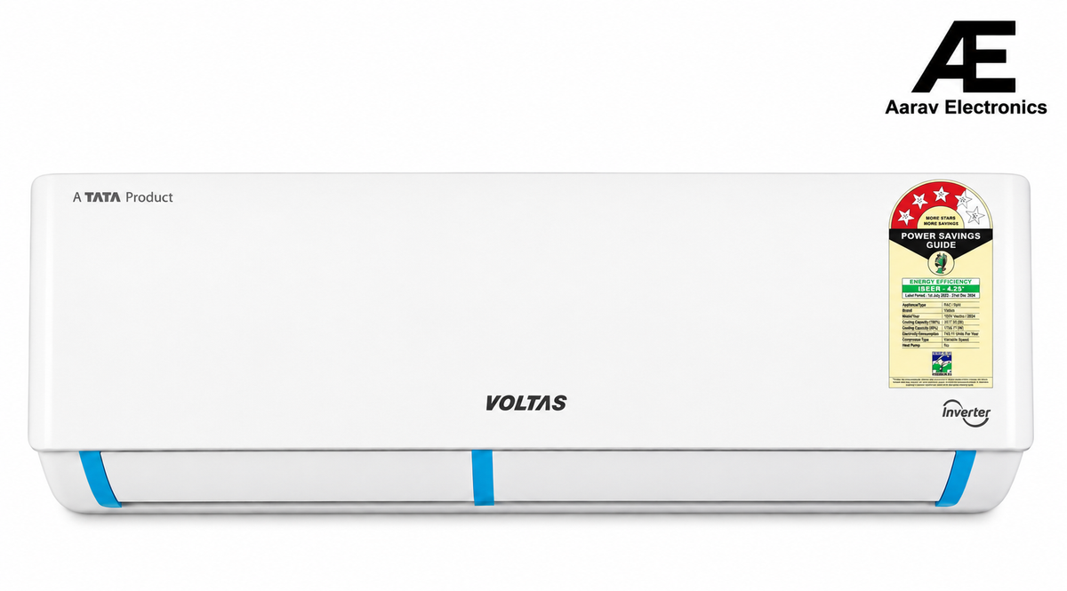Voltas 183Inv Vertis Plush 1.5 Ton 3 Star Inverter Split AC 6 in 1 Convertival (2026 Series)