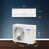 Voltas Split Inverter Air Conditioner, 1.5 Ton,3 Star - 183INV Vectra Zen Silver