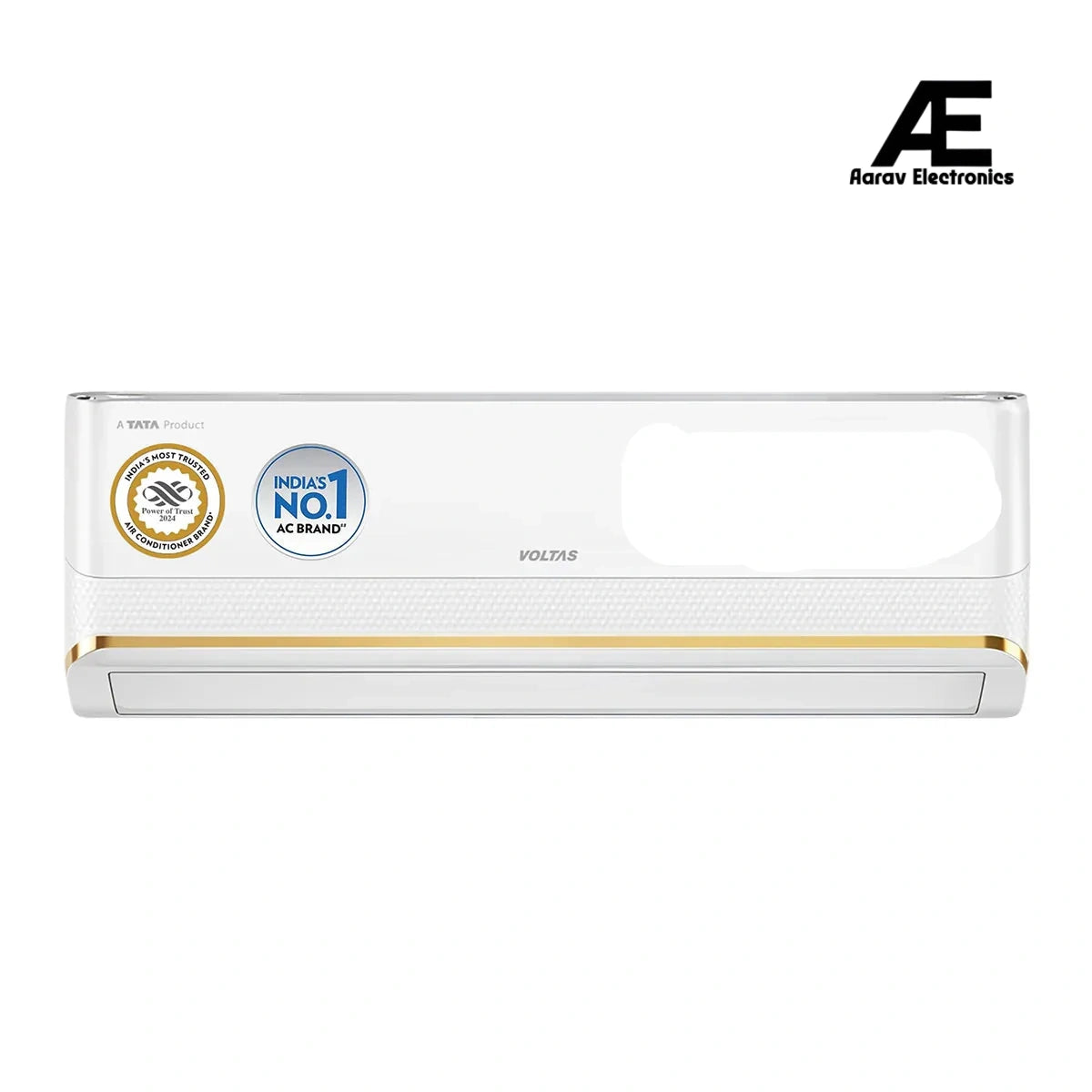 Voltas 183Inv Vertis Zephyr Gold 2026 Series 1.5 Ton 3 Star Inverter Split AC | 6-in-1 Adjustable Cooling | Ice-Wash | Copper Condenser | R32 Refrigerant